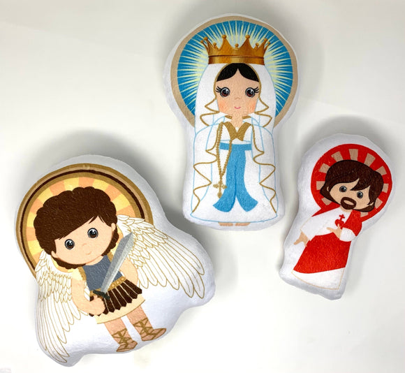 Stuffed Saint Dolls