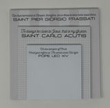 Set of 3 Inspirational Catholic Men Sticky Notepads. Catholic Christmas Sticky Note Gift Set. Carlo, Frassati and Pope Leo sticky notes