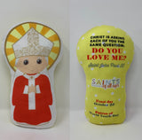 Saint John Paul II Stuffed Doll. Saint Gift. Easter Gift. Baptism. Catholic Baby Gift. St John Paul II Children's Doll. Saint John Paul gift