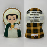 St. Thomas Aquinas Stuffed Saint Doll. Saint Gift. Easter Gift. Baptism. Catholic Baby Gift. St. thomas gift. Thomas doll. Aquinas gift.