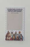 4x7 Let us run to Mary Saint Francis de Sales Floral Sticky Notepad. Catholic Christmas Sticky Note Gift. Marian sticky notes. Marian gift