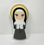 St. Bernadette Stuffed Saint Doll. Saint Gift. Baptism. Catholic Baby Gift. Saint Bernadette Gift. St. Bernadette Children's Doll.