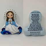 Our Lady star of the sea. Stuffed Saint Doll. Saint Gift. Easter Gift. Baptism. Catholic Baby Gift. Stella Maris Gift. Our Lady Children's Doll