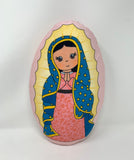 Our Lady of Guadalupe Stuffed Saint Doll. Saint Gift. Easter Gift. Baptism. Catholic Baby Gift. Hear me my littlest one Gift. Our Lady Children's Doll