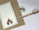Set of 5 Catholic Washi tape rolls. Sacred Heart, Marian, Frassati, gifts of the spirit and Divine Mercy. 25mmx10m sacred hearts washi tape.