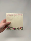 Set of 3 Saint Joan of Arc Sticky Notepads. Catholic Gift sticky notes. Christmas gift. Catholic Sticky Note Gift Set.