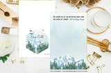 Set of 9 inspirational notepads. Frassati, Mother Teresa, JPII, Faustina, Divine Mercy, Fulton Sheen and Gianna notepads. Catholic Teacher