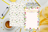 If a little flower could speak notepad. Therese of Lisieux notepad. Catholic Gift notepad. St Therese Christmas gift. Farmhouse kitchen