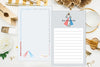 Divine Mercy notepad. Saint Faustina quote notepad. Catholic Teacher Gift notepad. Hostess gift. Christmas gift. Prepare for great battles