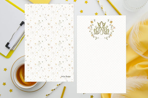 Auspice Maria notepad. Catholic Marian notepad. Catholic Gift notepad. Hostess gift. Christmas gift. Farmhouse kitchen. Auspice Maria Gift