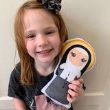 Blessed Imelda Stuffed Saint Doll. Saint Gift. Easter Gift. Baptism. Catholic Baby Gift. Bl Imelda  Gift. Bl Imelda Doll.