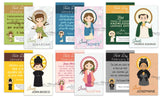 52 Weeks with the Saints. Set of 52 Inspirational Men & Women Saint Learning Cards. Saint Flash Cards. First Communion Catholic Baptism Gift
