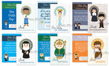 52 Weeks with the Saints. Set of 52 Inspirational Men & Women Saint Learning Cards. Saint Flash Cards. First Communion Catholic Baptism Gift