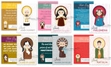 52 Weeks with the Saints. Set of 52 Inspirational Men & Women Saint Learning Cards. Saint Flash Cards. First Communion Catholic Baptism Gift