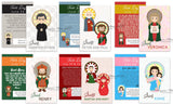 52 Weeks with the Saints. Set of 52 Inspirational Men & Women Saint Learning Cards. Saint Flash Cards. First Communion Catholic Baptism Gift