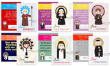 52 Weeks with the Saints. Set of 52 Inspirational Men & Women Saint Learning Cards. Saint Flash Cards. First Communion Catholic Baptism Gift