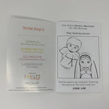 Set of 7 Catholic Kids Coloring Books. 6x9 Catholic Saints Coloring Book Gift Set. Saint Coloring. First communion. Mass Bag Rosary Coloring