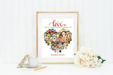 Saint Therese of Lisieux poster print. Catholic Saints Wall Art Poster. First Communion. Kids Room. Prayer Poster. Catholic Poster. Baptism