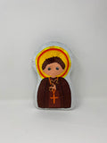 Saint Martin de Porres stuffed Doll. Saint Gift. Easter Gift. Baptism. Catholic Baby Gift. Martin Gift. St Martin Children's Doll.
