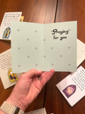 Set of 7, Seven Sacrament Folded Greeting Cards. Catholic gift. Communion. Baptism, Wedding, Holy Orders, First Reconciliation, Confirmation