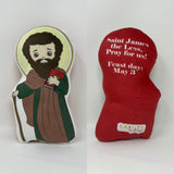 Saint James the less Stuffed Doll. Saint Gift. Easter Gift. Baptism. Catholic Baby Gift. St James Children's Doll. Saint James gift