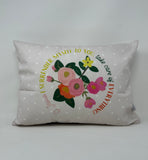 Oh Jesus, I surrender myself to you, take care of everything Pillow. Catholic Gift. First Communion Gift. Surrender Pillow.