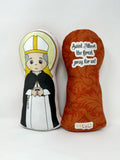 Saint Albert the Great Doll. Saint Gift. Easter Gift. Baptism. Catholic Baby Gift. Albert Gift. Albert the Great Children's Doll.