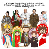 St Katharine Drexel poster print. Saint Katharine Wall Art Poster. First Communion. Union with God alone Poster. Catholic Gift. Baptism