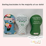 Saint Bartholomew Stuffed Doll. Saint Gift. Easter Gift. Baptism. Catholic Baby Gift. St Bartholomew Children's Doll. Saint Bartholomew gift