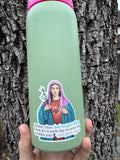 Immaculate heart of Mary 3" Waterproof vinyl Saint Stickers. Kids Water bottle Saint Stickers. First Communion. St Gemma Marian quote Decal.