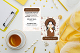 Saint Clare of Assisi Trading Card. Catholic Kid Prayer cards. First Communion. Catholic Gift. All Saints day Catholic Trading Card.