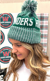 Highlanders winter hat. The woodlands gift. Woven and fleece lined the woodlands highlanders hat. Highlanders hat gift.