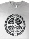 Saint Benedict Medal Catholic T-Shirt. Benedict Medal Shirt. Catholic Shirt. Catholic t-shirt. Men's and women's catholic gift.