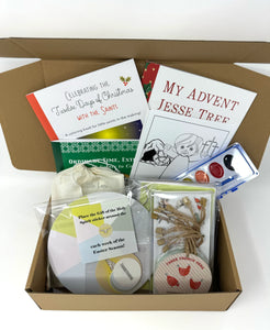 The Liturgical Living Catholic Bundle. Catholic gift Bundle. First Communion. Catholic Easter gift. Catholic Christmas. Ordinary time.