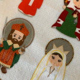 18" Do not be afraid to be Saints Ultra Soft Lovey Blanket. Baby Prayer Mini Blanket. Saint Lovie Blanket. Baptism Gift. Catholic Baby Gift