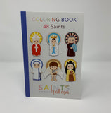 Set of 4 Catholic Kids Coloring Books. Catholic Saints Coloring Book Gift Set. Saint Coloring. First communion. Mass Bag. Rosary Coloring.