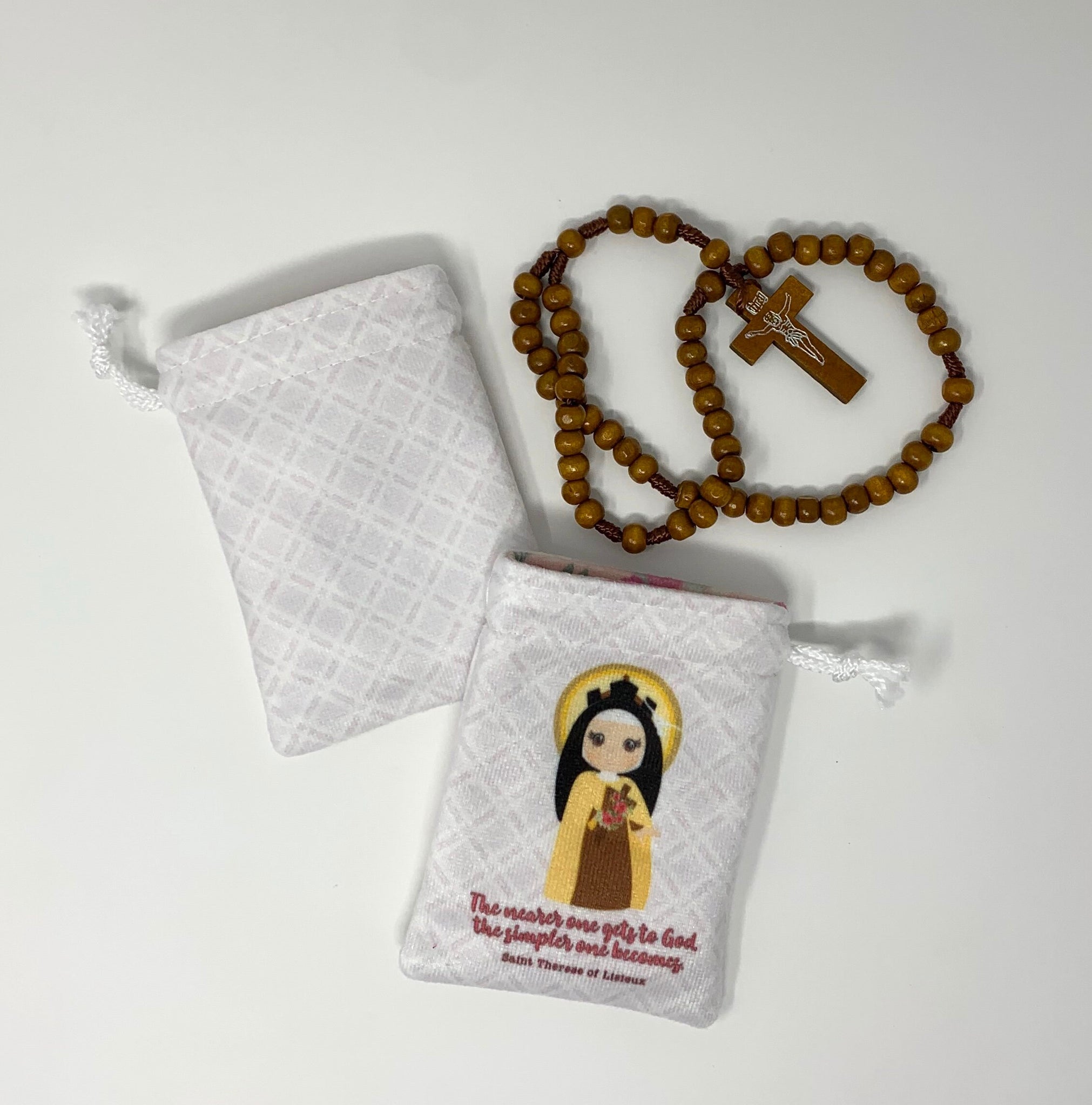 Our Lady of Grace Rosary Pouch | St. Patrick's Guild