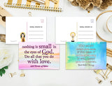 Set of 8 Saint Postcard Cards. Saint Quote Cards. First Communion Gift. Baptism Gift. Catholic Gift. Saint Flash Cards. Saint Prayer Cards.