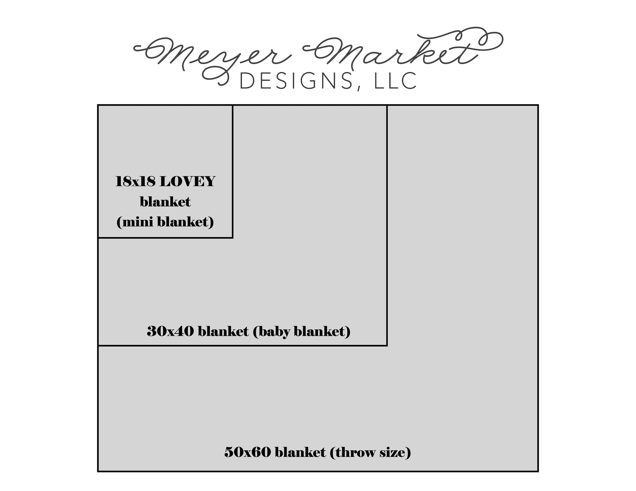 Lovey sales size blanket