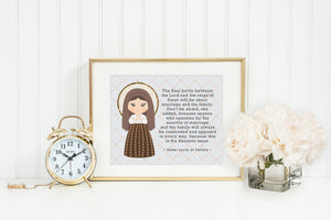 Sister Lucia of Fatima Sacrifice Prayer print. Sister Lucia Print. The Final Battle between. Baptism Gift. Holy Communion. Sister Lucia gift