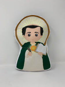 St. Thomas Aquinas Stuffed Saint Doll. Saint Gift. Easter Gift. Baptism. Catholic Baby Gift. St. thomas gift. Thomas doll. Aquinas gift.