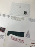 Set of 10 Assorted Saint Christmas Note Cards with Envelopes. 10 Flat Saint Christmas Cards. Catholic gift. Saint Christmas Notes.