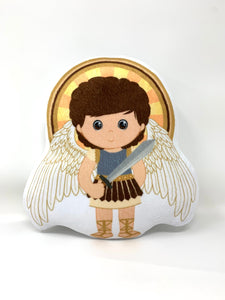 St. Michael the Archangel Stuffed Saint Doll. Saint Gift. Easter Gift. Baptism. Catholic Baby Gift. Saint Michael Gift. St. Michael Doll.