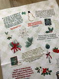 Christmas quotes from Catholic Saints Kitchen JPII, Fulton Sheen, Therese Towel. Mother Teresa, GK Chesterton kitchen towel. Hostess gift.