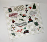 Christmas quotes from Catholic Saints Kitchen JPII, Fulton Sheen, Therese Towel. Mother Teresa, GK Chesterton kitchen towel. Hostess gift.