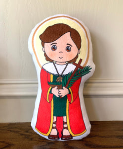 St. Cosmas Stuffed Saint Doll. Saint Gift. Easter Gift. Baptism. Catholic Baby Gift. Saint Cosmas Gift. St. Cosmas Doll. Catholic doll