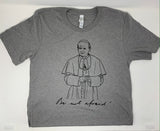 Saint John Paul II Be Not Afraid Catholic T-Shirt. JPII Shirt. Adult Saint T-shirt. Bella Tri-blend Catholic JPII shirt. John Paul shirt.