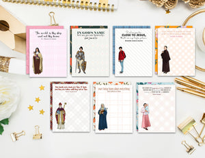 Set of 14 Assorted Saint Note Cards and Envelopes. Saint Notecard Set. Catholic gift. First communion. Mother Teresa. JPII.