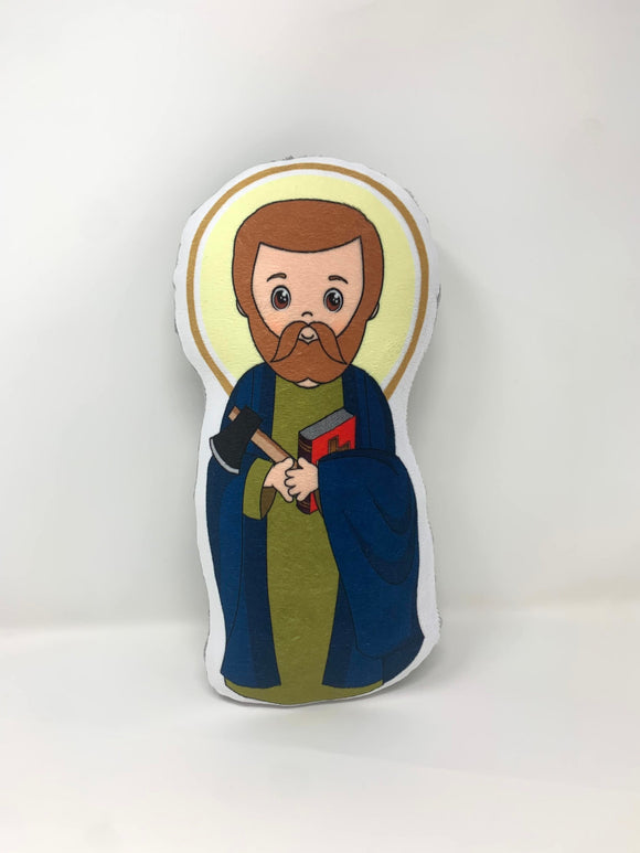 Saint Matthias Stuffed Doll. Saint Gift. Easter Gift. Baptism. Catholic Baby Gift. St Matthias Children's Doll. Saint Matthias gift