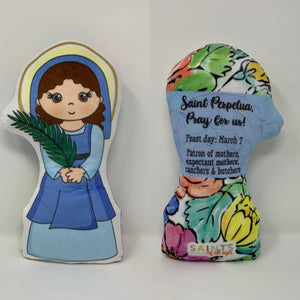 St. Perpetua Stuffed Saint Doll. Saint Gift. Easter Gift. Baptism. Catholic Baby Gift. Saint Perpetua Gift.  Perpetua doll. Saint Perpetua